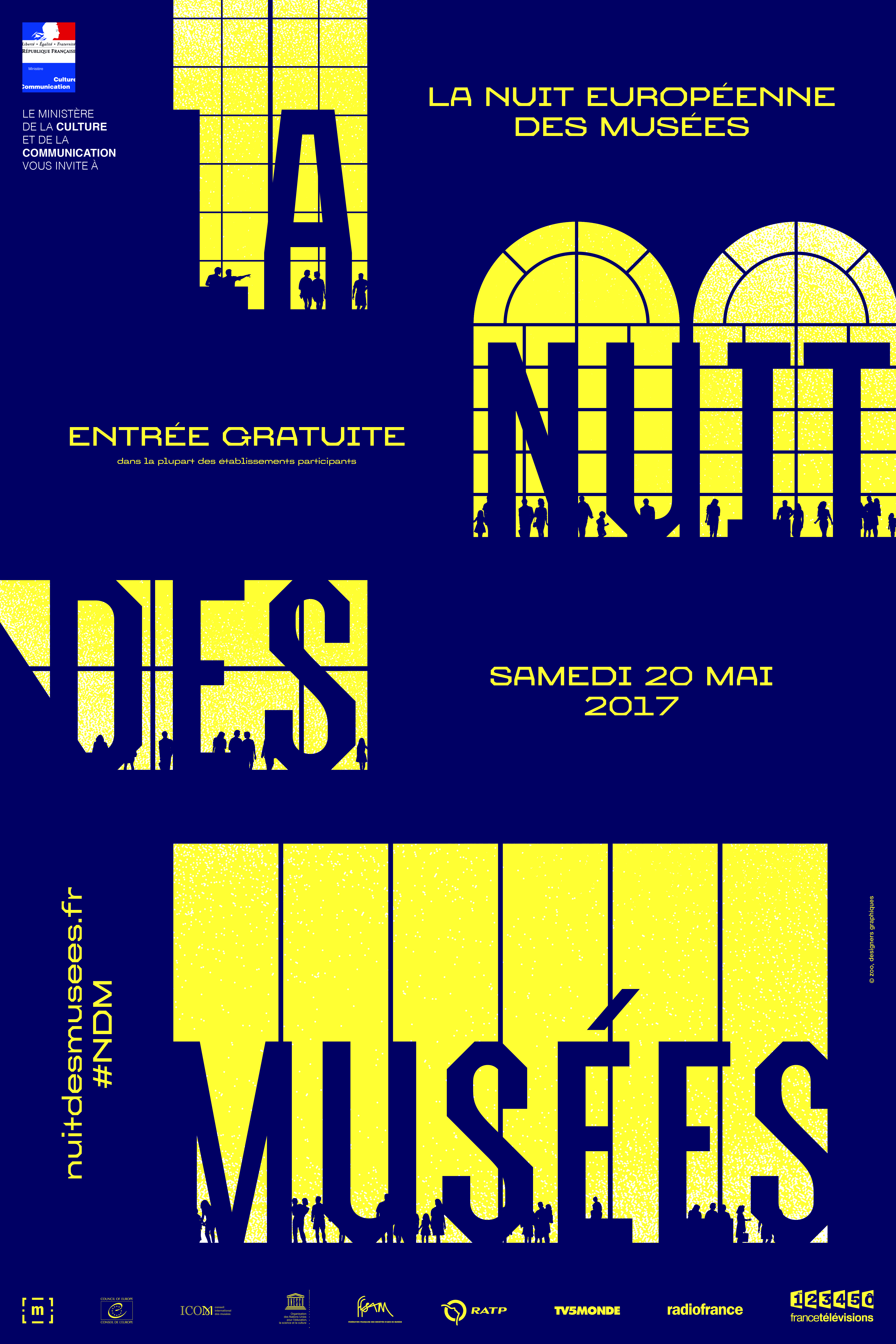 Affiche Nuit des Musées 2017
