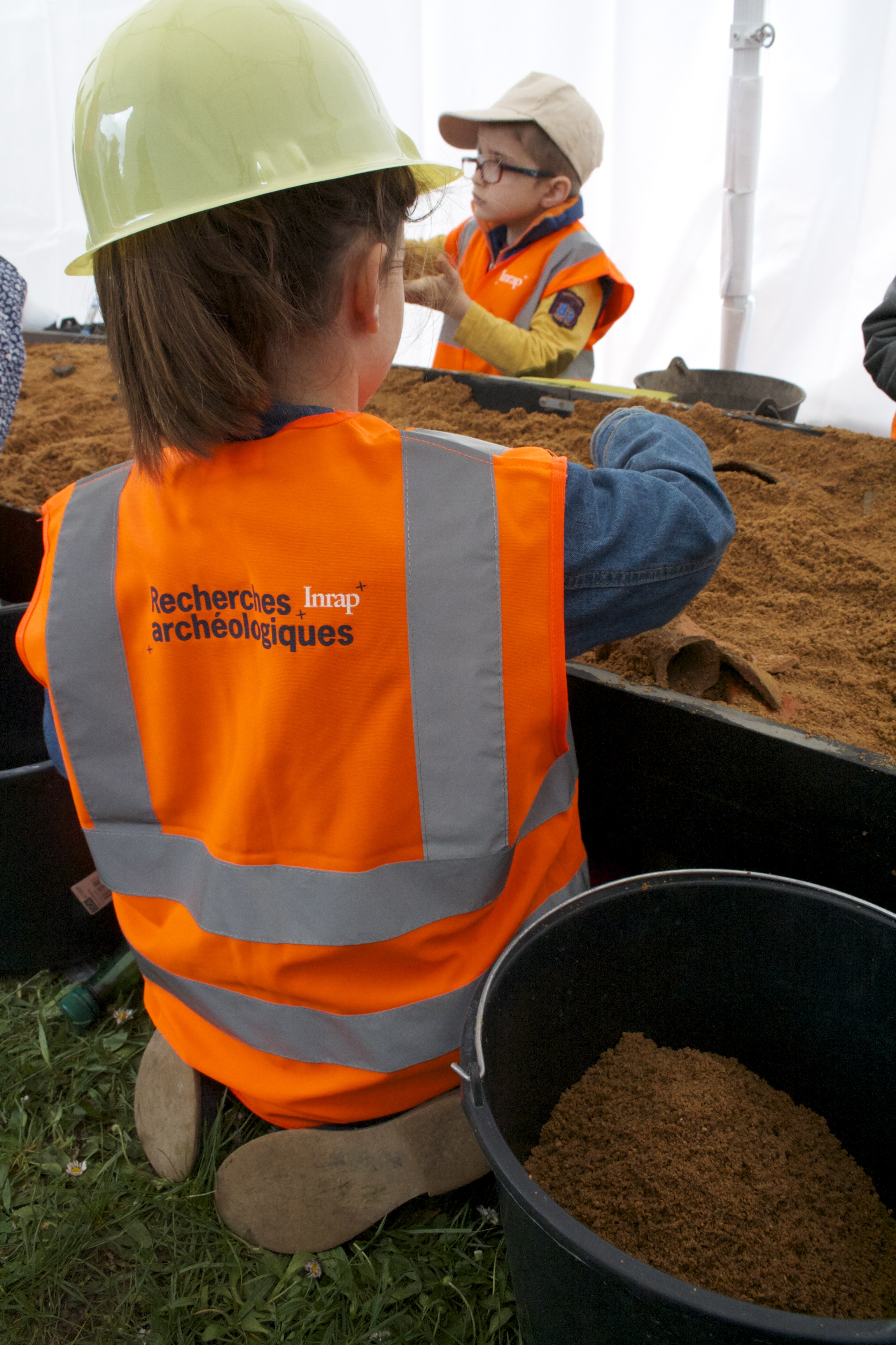 Initiation à l'archéologie © Nathalie Montenot - Musée du Pays Châtillonnais - Trésor de Vix  