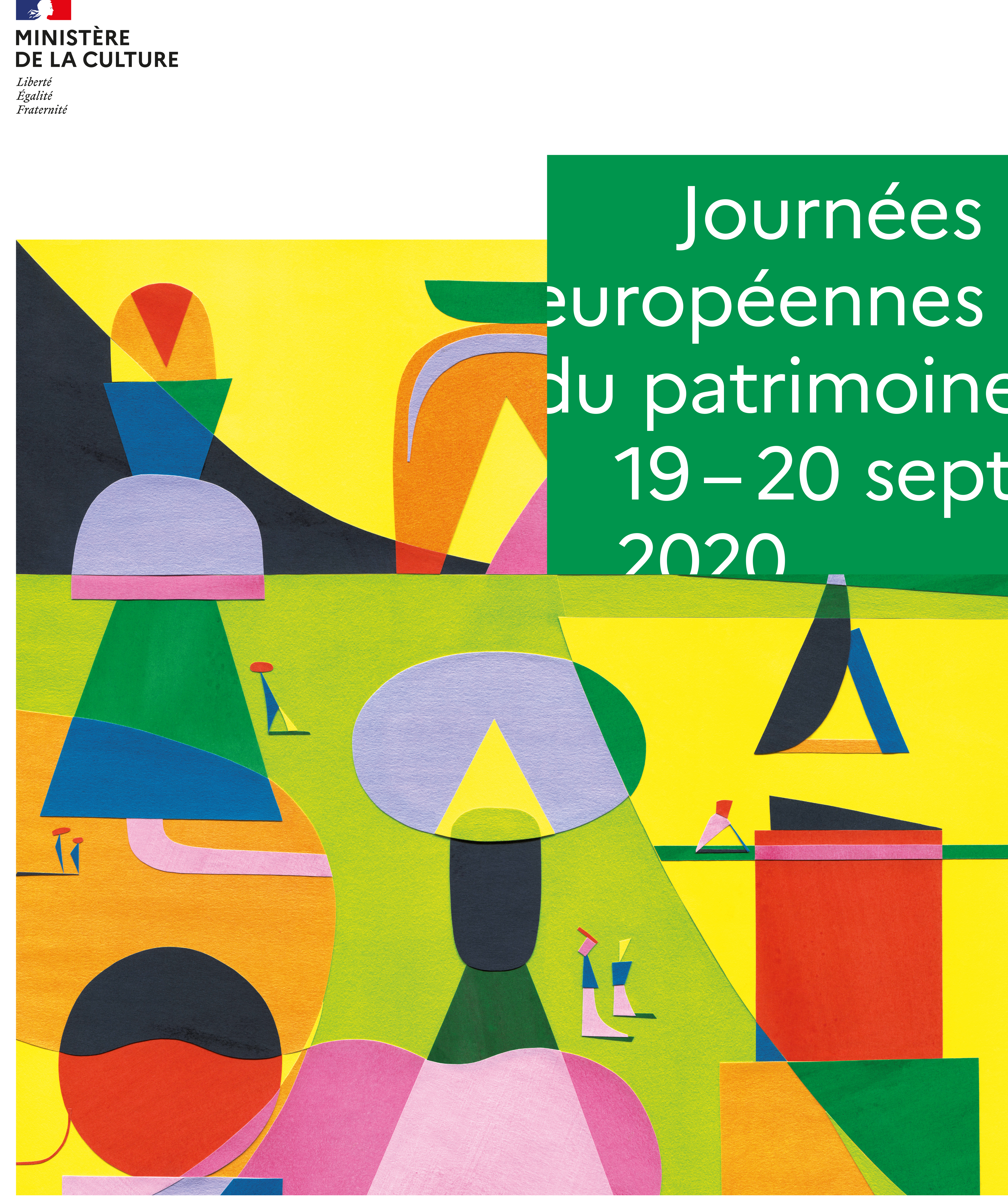 Affiche JEP 2020 Journées du Patrimoine musée Trésor de Vix