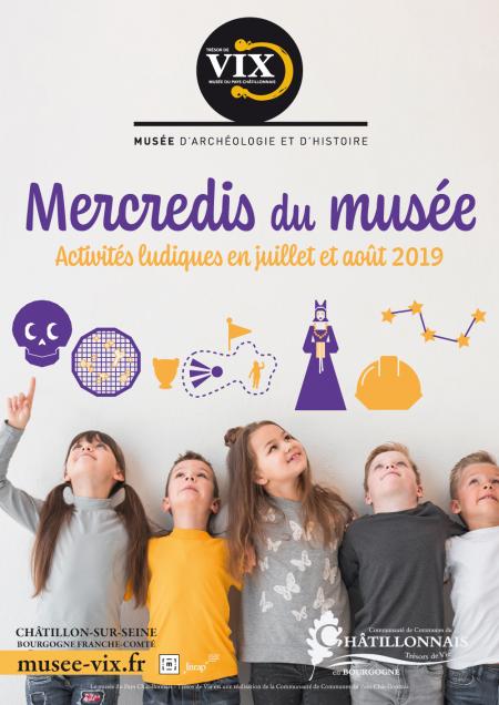 Affiche Mercredis du musée
