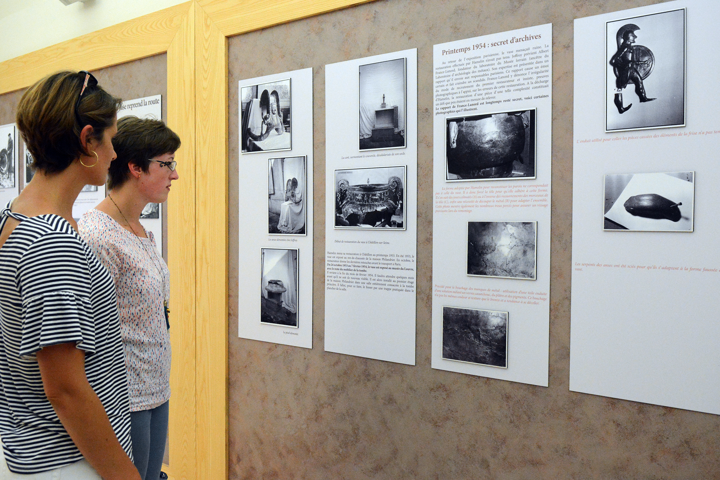 visite guidée du Trésor de Vix © R. Krebel Visite guidée du Trésor de Vix